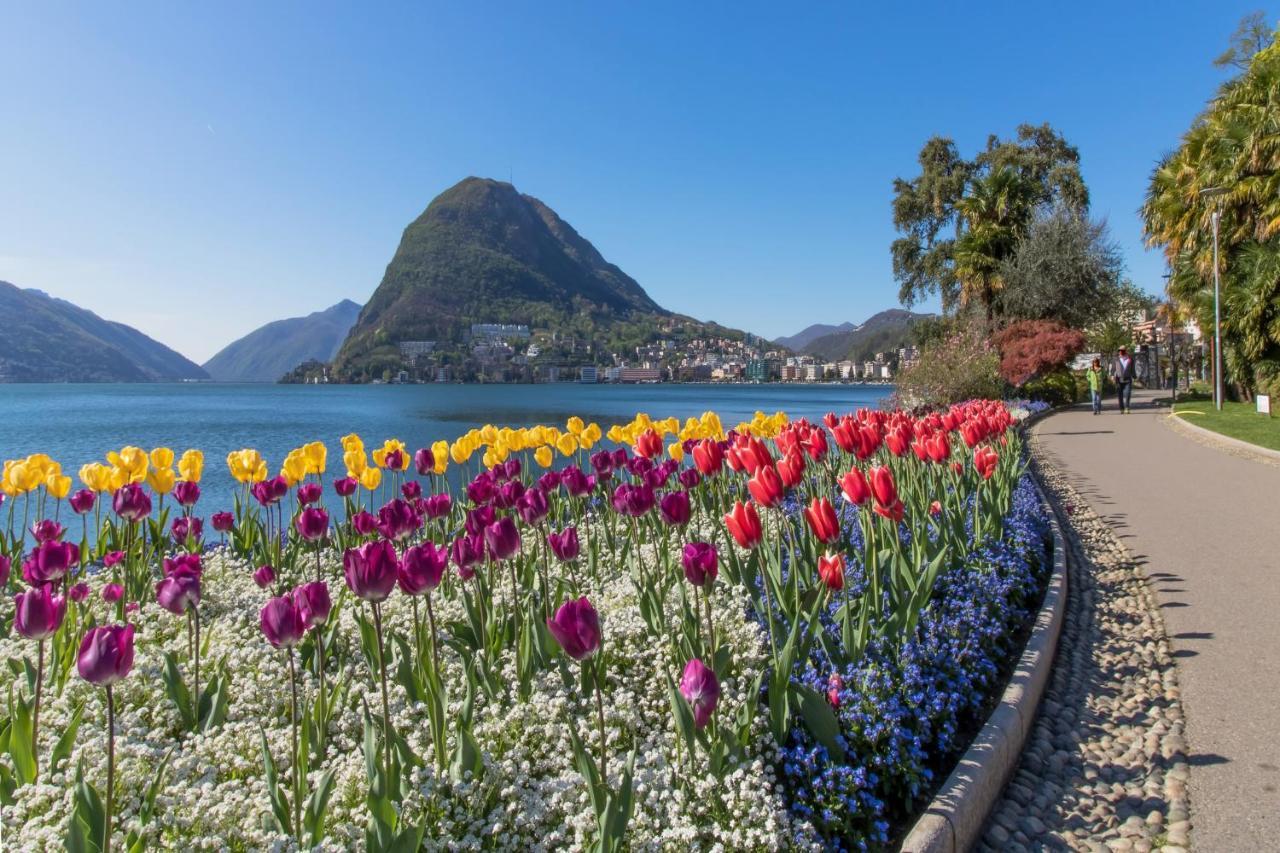 Boutique Apartments - Happy Rentals Lugano Exteriér fotografie