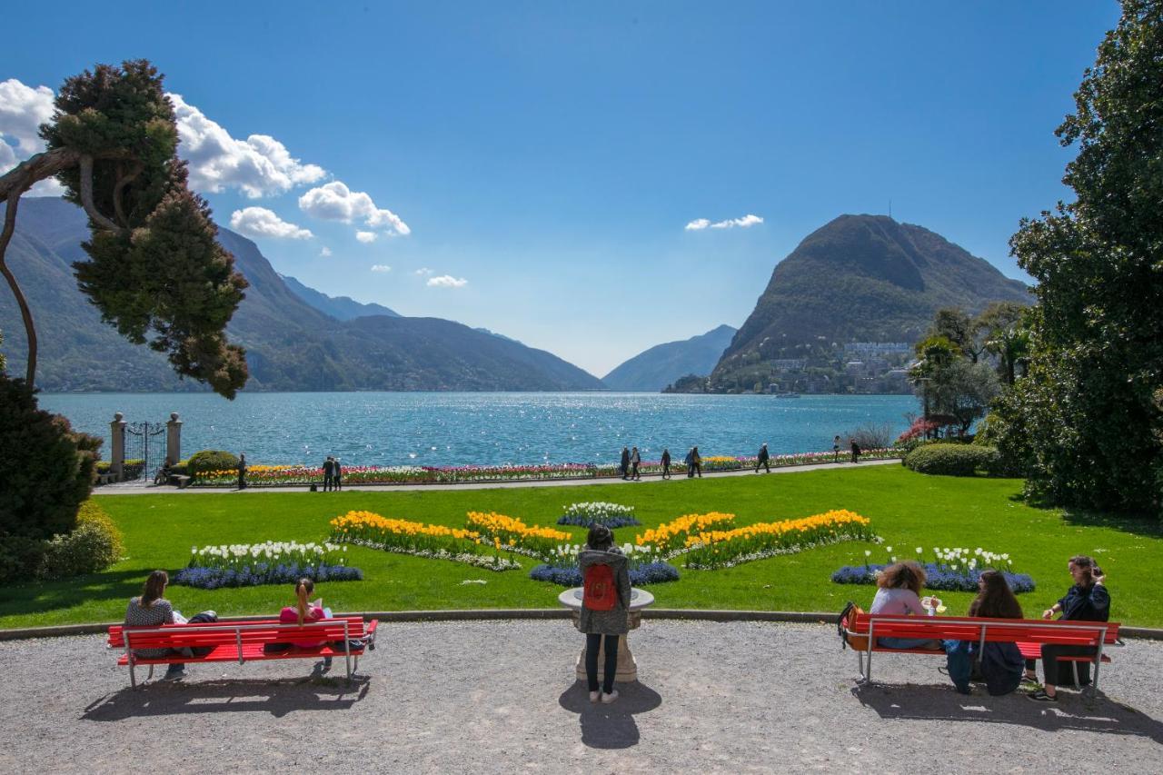 Boutique Apartments - Happy Rentals Lugano Exteriér fotografie